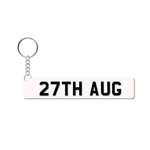 27TH AUG Keychain