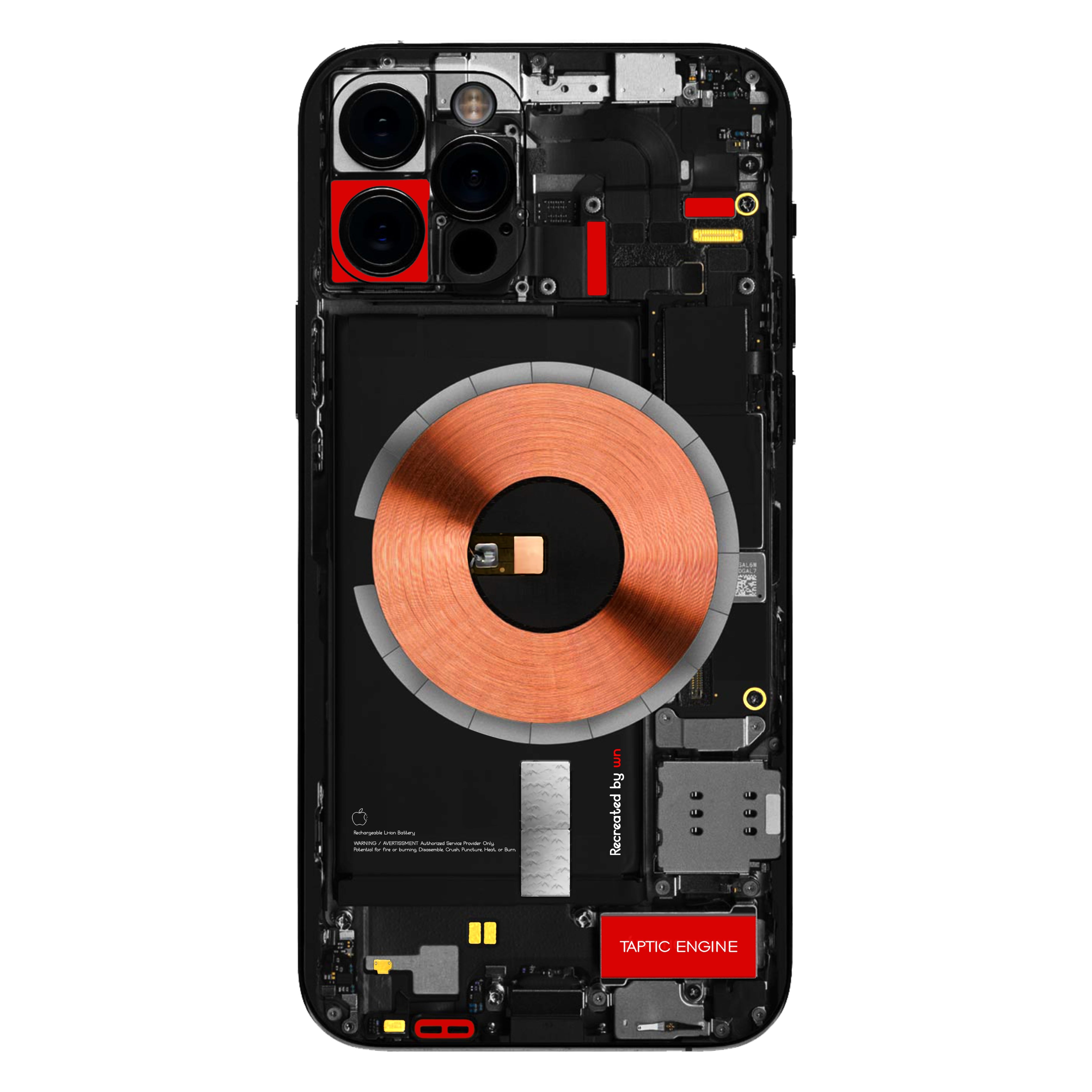 13 Pro Iphone 12 Teardown Skin Teardown Circuit Skin For IPhone 11