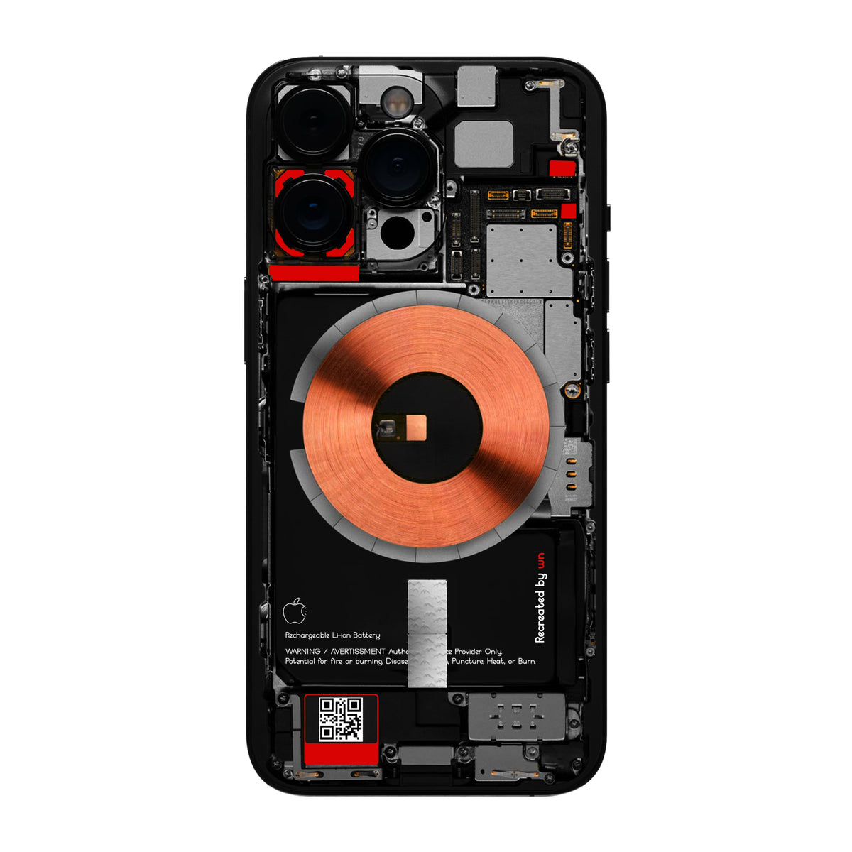 Teardown Skin for iPhone