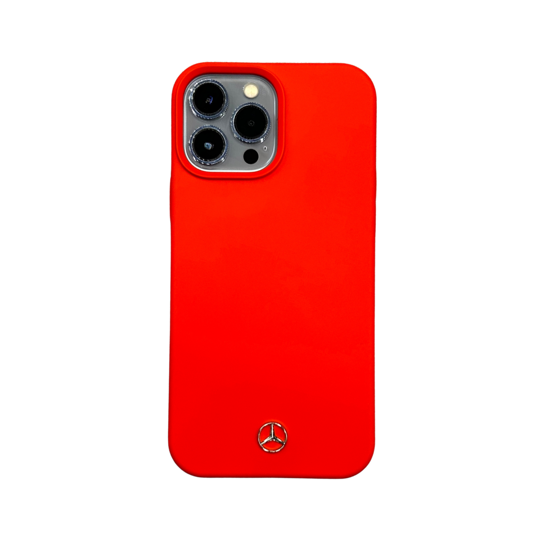 Luxury Original Red Liquid Phone Case For iPhone