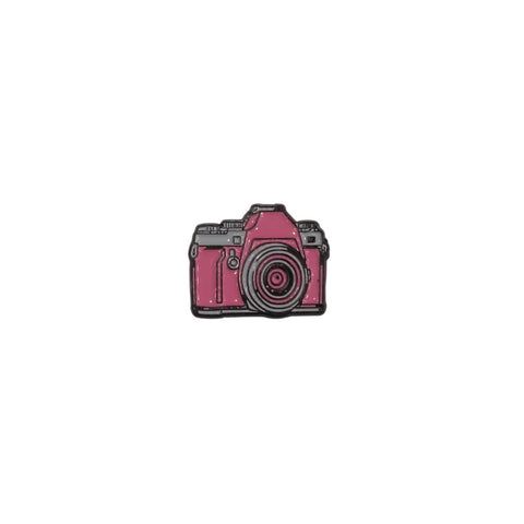 Metal Enamel Brooches 3m Sticker Camera Metal Charms