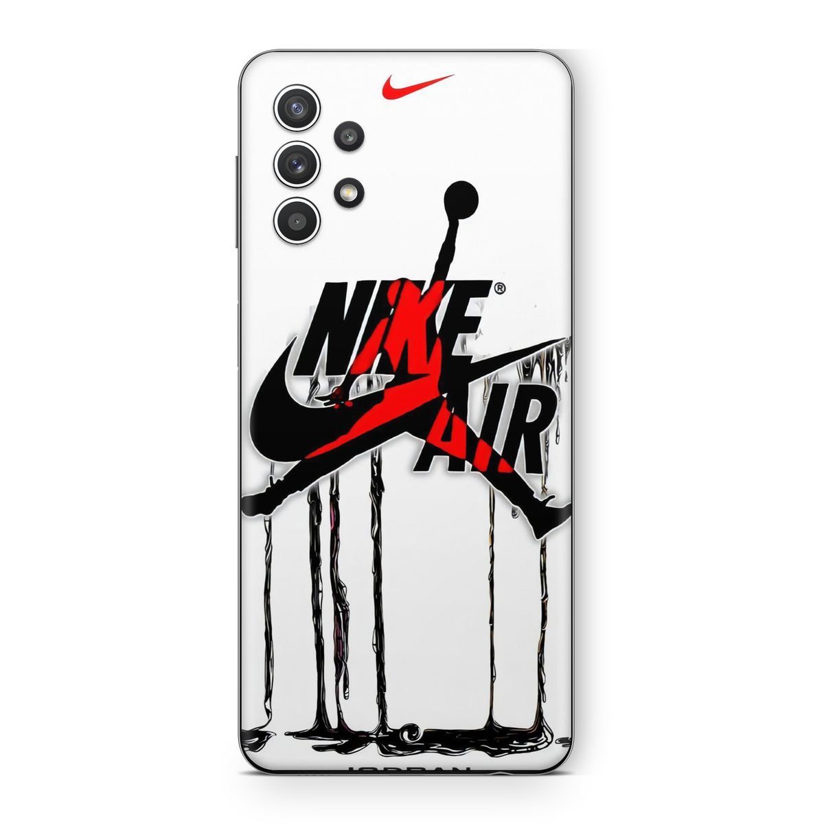 Nike White Skin For Samsung A32