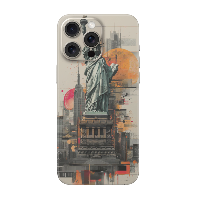 Statue of liberty Transparent Printed Skin