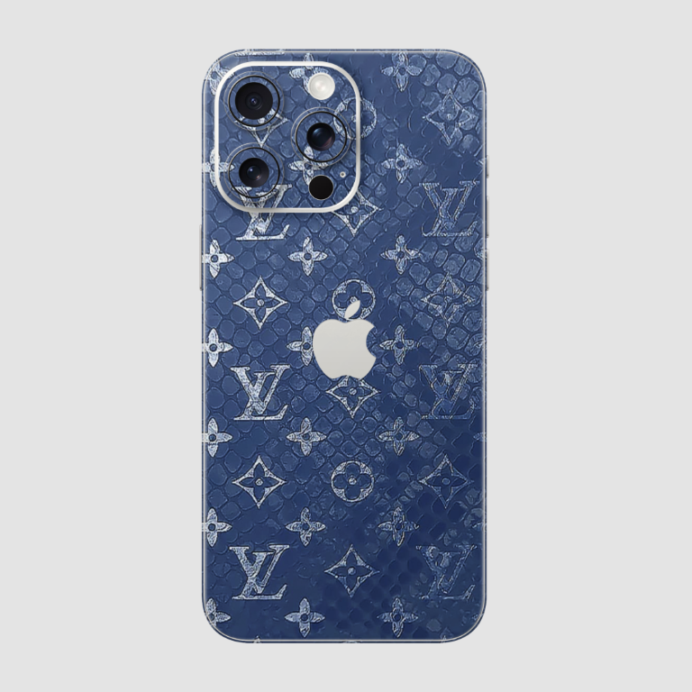 Blue LV Texture Skin