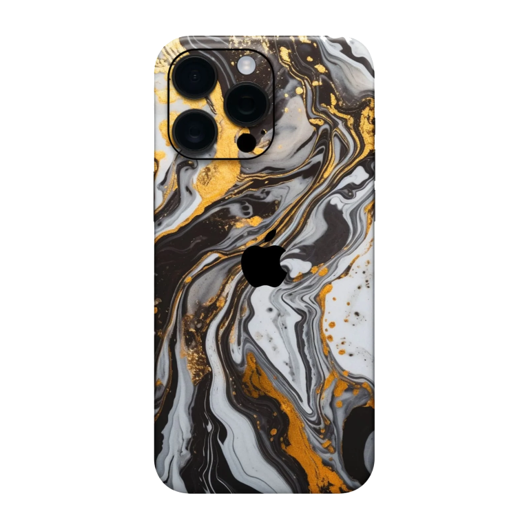 Black & Golden Marble Skin