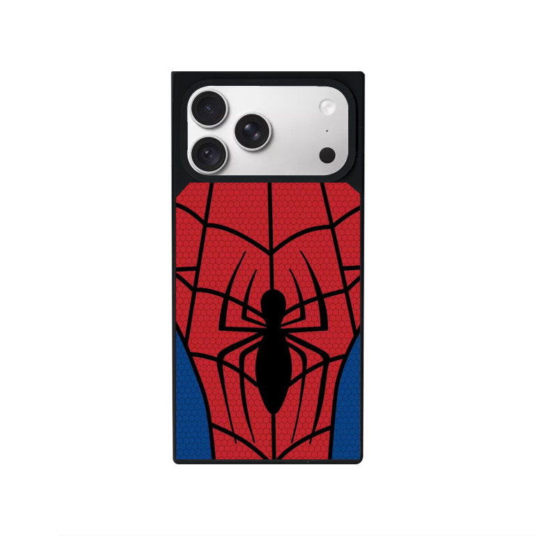 Spider Customized Square Glass for Iphone Models
