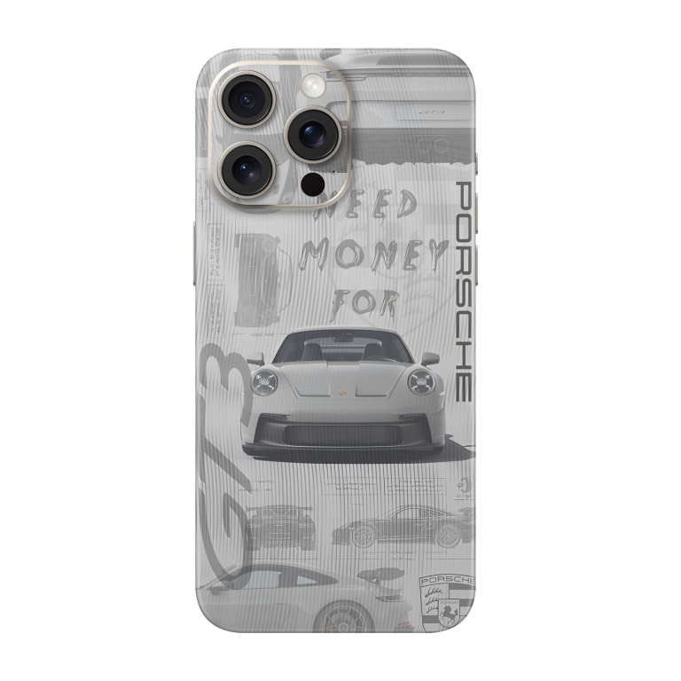 Porsche Transparent Printed Skin