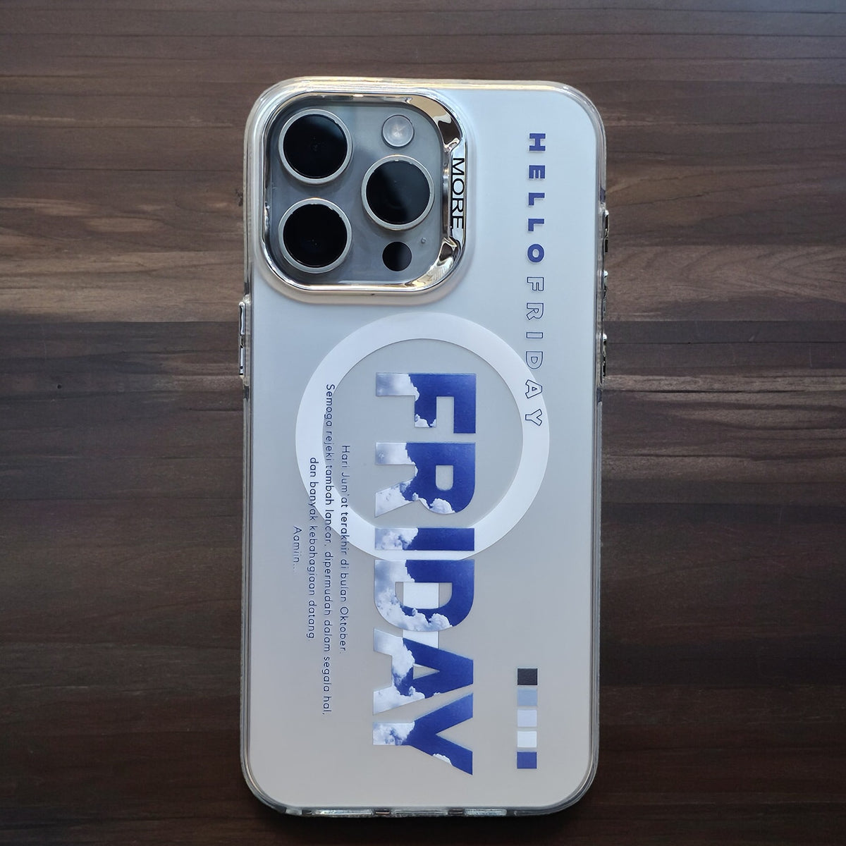 Alone UV Printed Case White