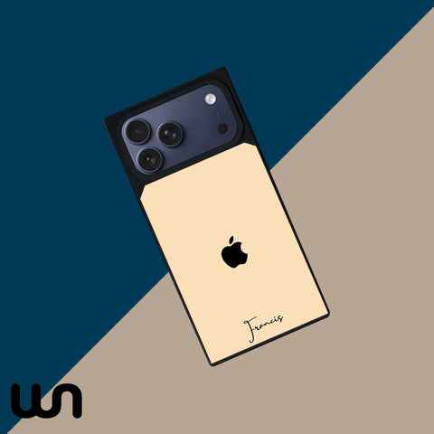 Signature Glass Case For iPhone