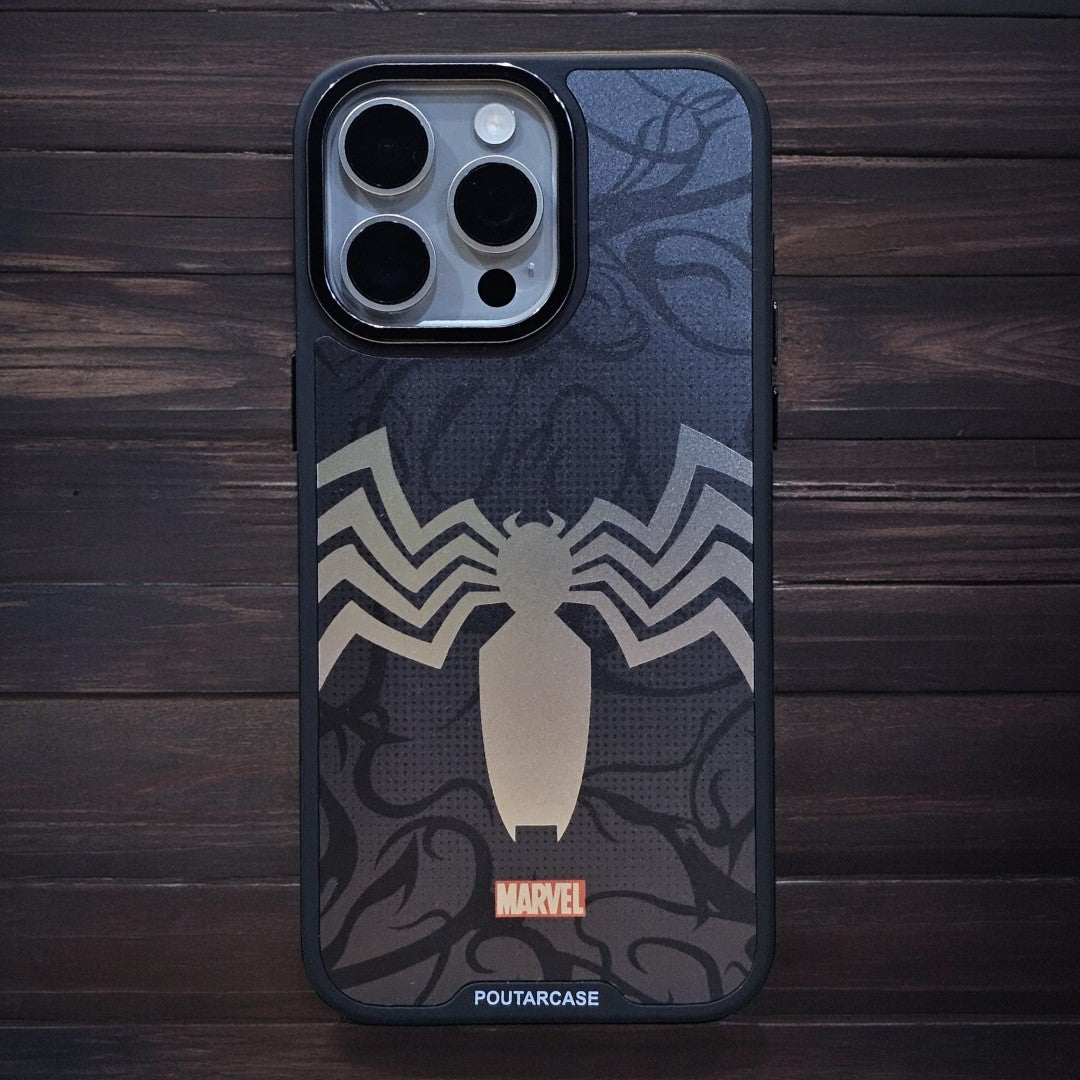 Marvel Spider Black Sides Printed Premium Case