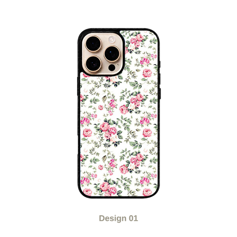 Floral Printed Premium Case for all Models