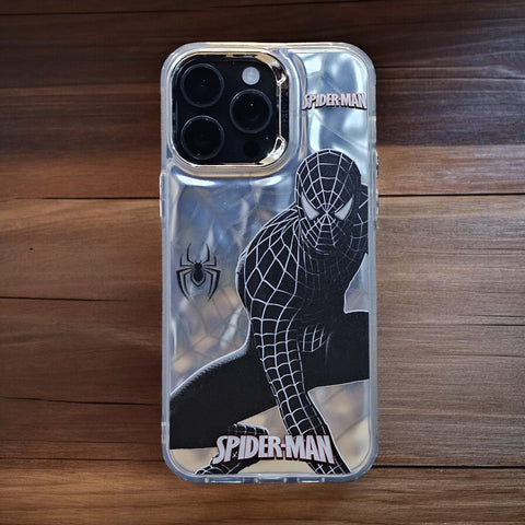 Spiderman Black Shinning Premium Case