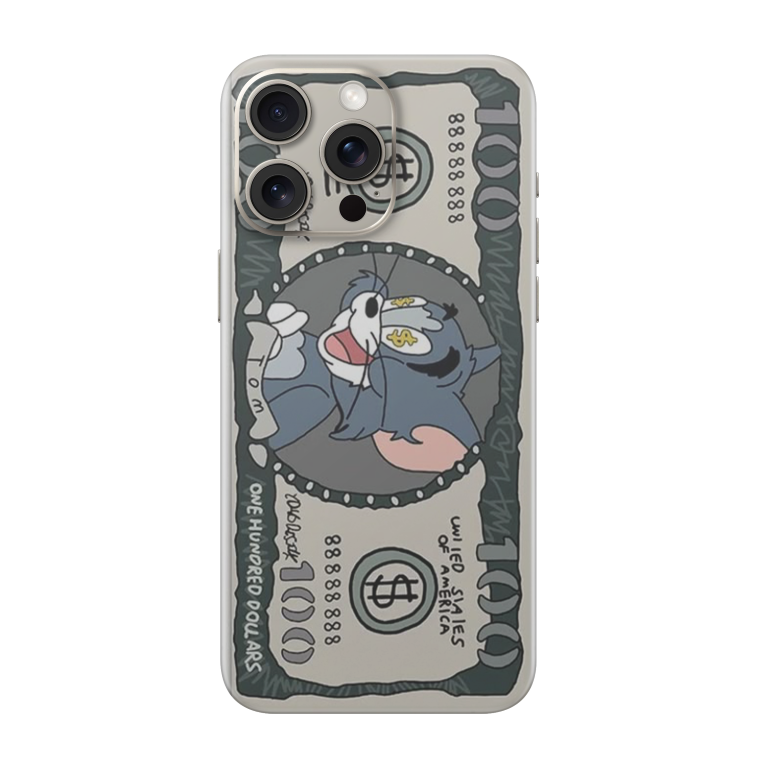 Tom Dollar Transparent Printed Skin