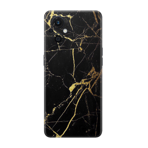 Black Gold Marble