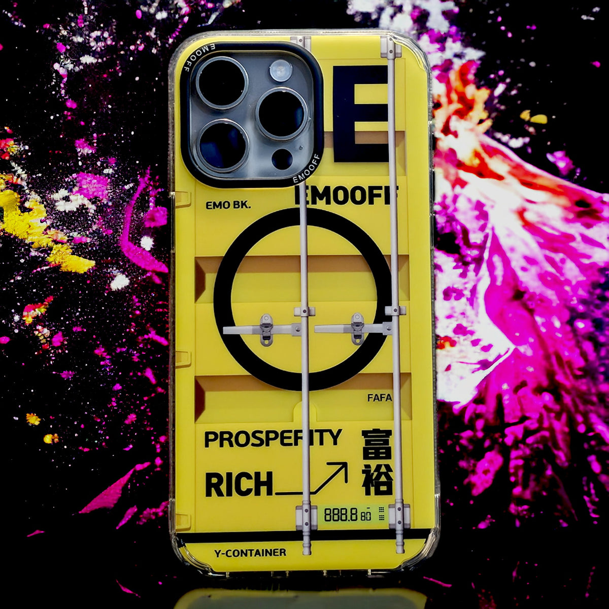 Emooff Yellow Container Premium Case