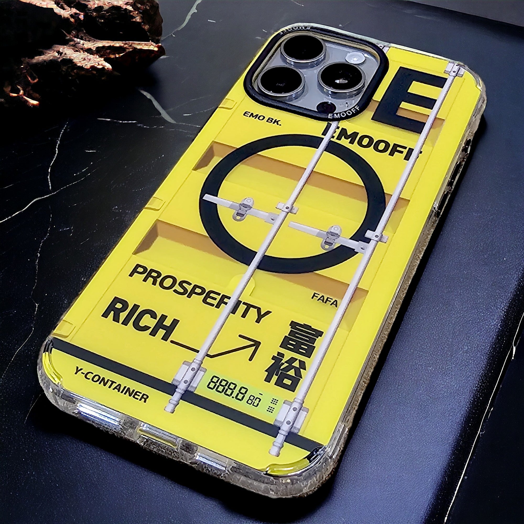 Emooff Yellow Container Premium Case