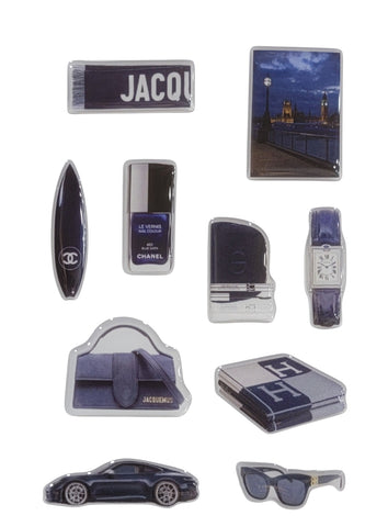 Midnight Luxe 3D Puff Sticker Pack for Phone, Laptop & Accessories