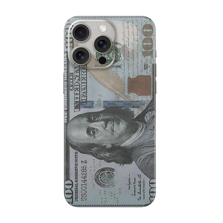 Dollar Transparent Printed Skin