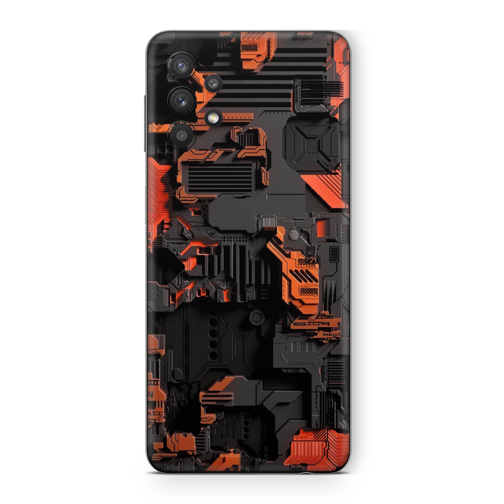 Machine Inside Orange Skin For Samsung A32