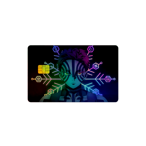 Anime 7 Holographic Card Skin