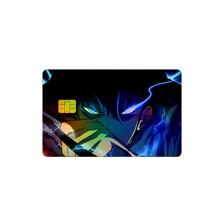 Anime 9 Holographic Card Skin