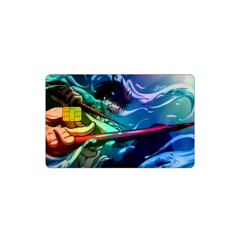 Anime 13 Holographic Card Skin