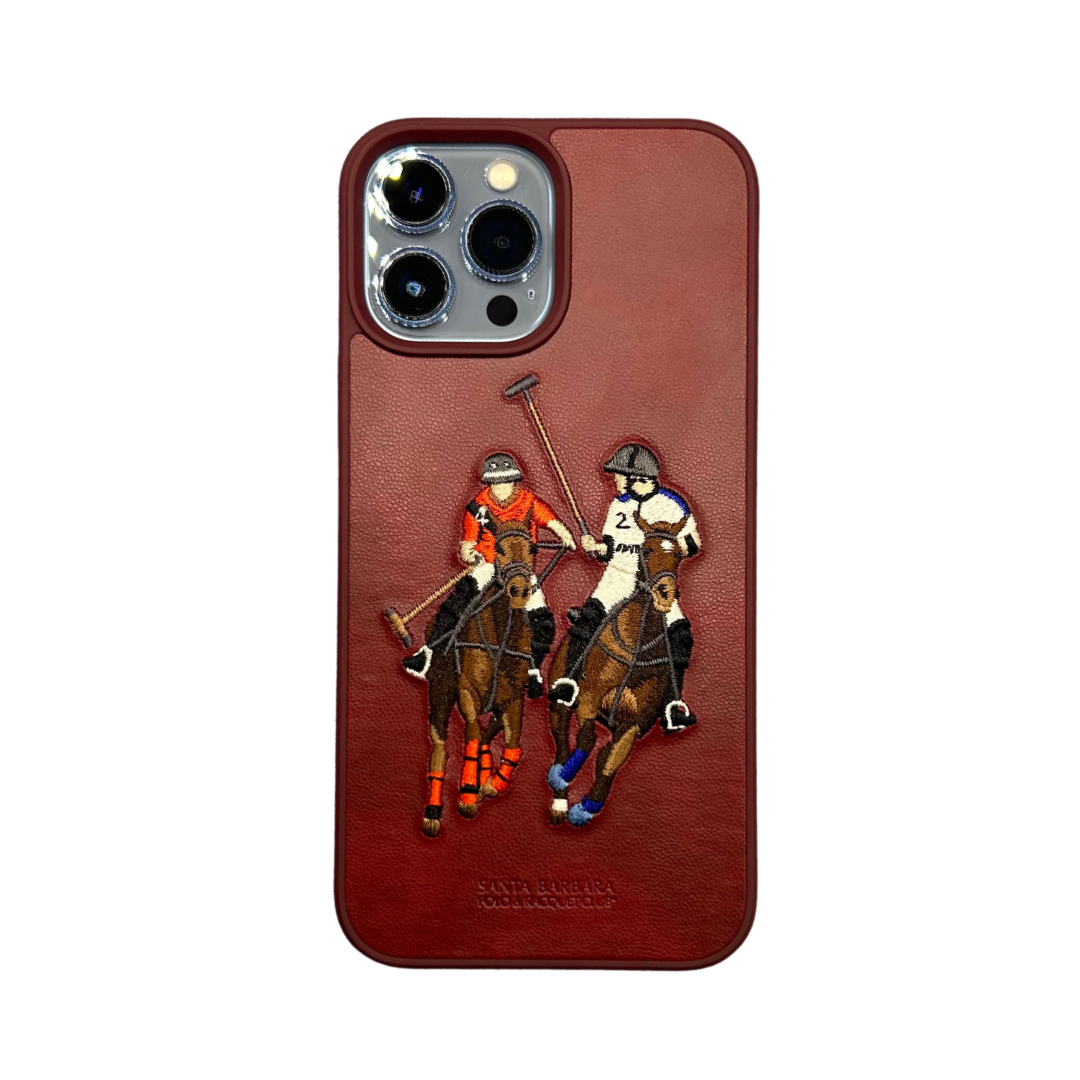 Santa Barbara Red Polo & Racquet Club Case For iPhone