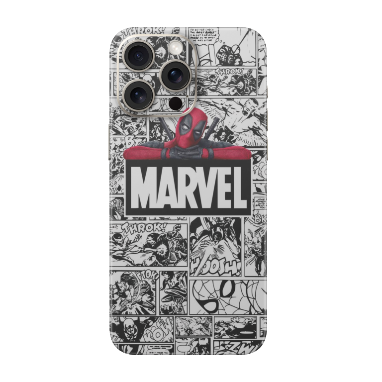 Marvel Transparent Printed Skin