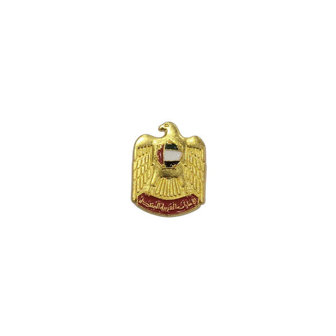 Metal Enamel Brooches 3m Sticker UAE Eagle Emblem Charms