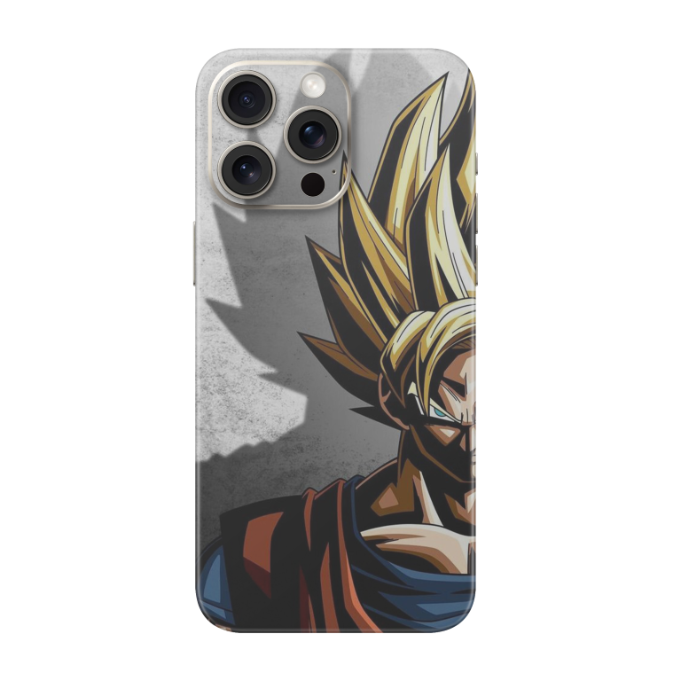 Goku Transparent Printed Skin