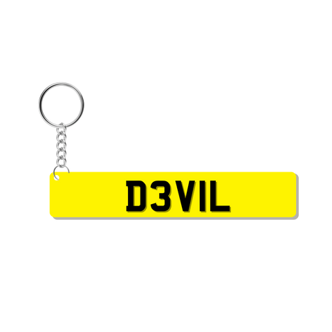 D3VIL Keychain