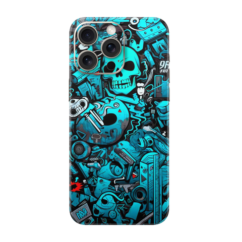 Blue Skull Skin