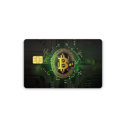 Bitcoin Green Card Skin