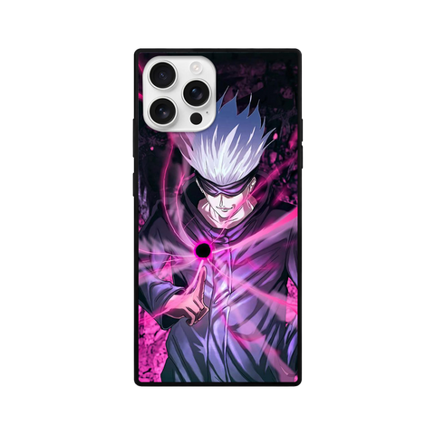 Gojo Satoru Purple Energy Anime Phone Case – WrapNation