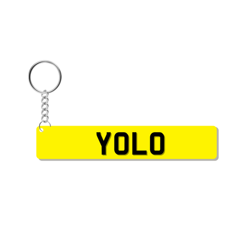 YOLO Keychain