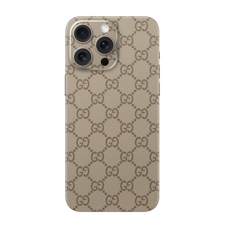 Gucci pattern Transparent Printed Skin