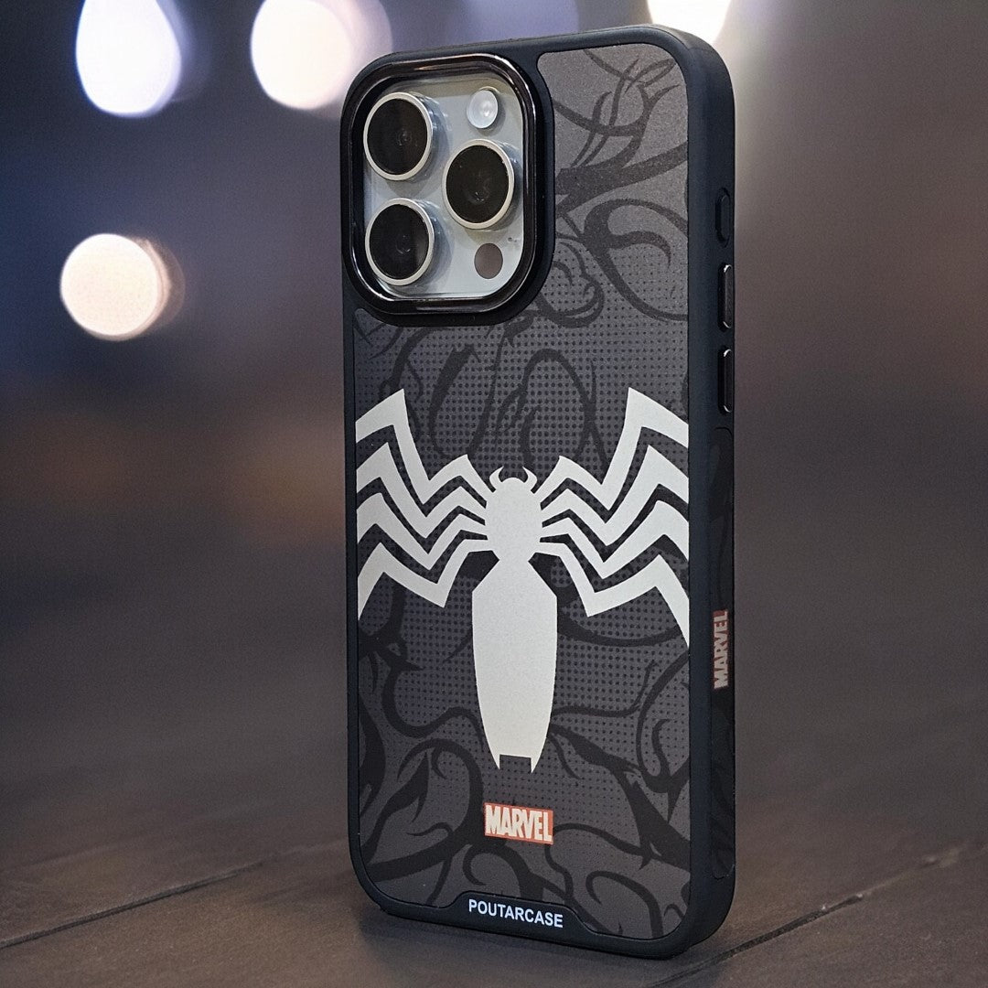 Marvel Spider Black Sides Printed Premium Case