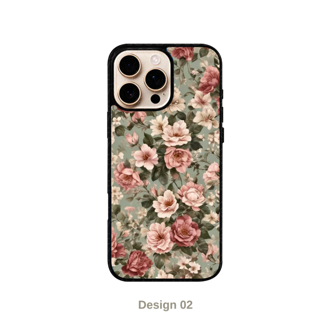 Floral Printed Premium Case for all Models