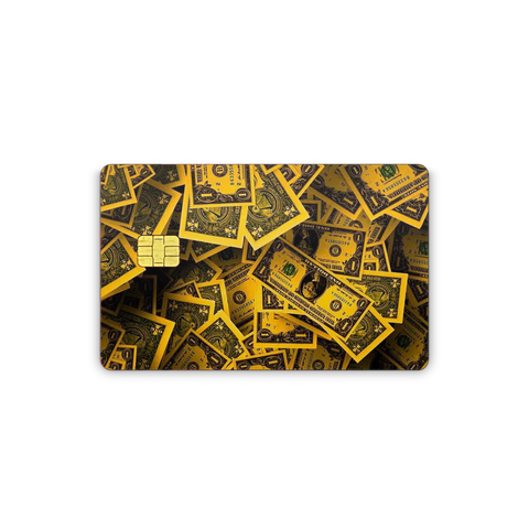 Gold Dollar Card Skin