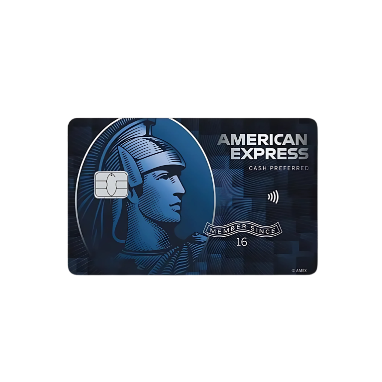 American Express Premium Blue Silver