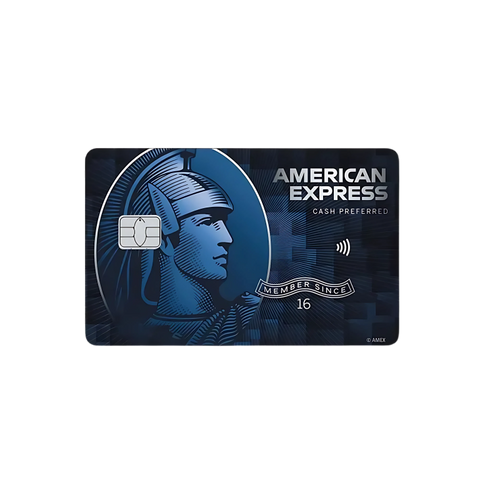 American Express Premium Blue Silver