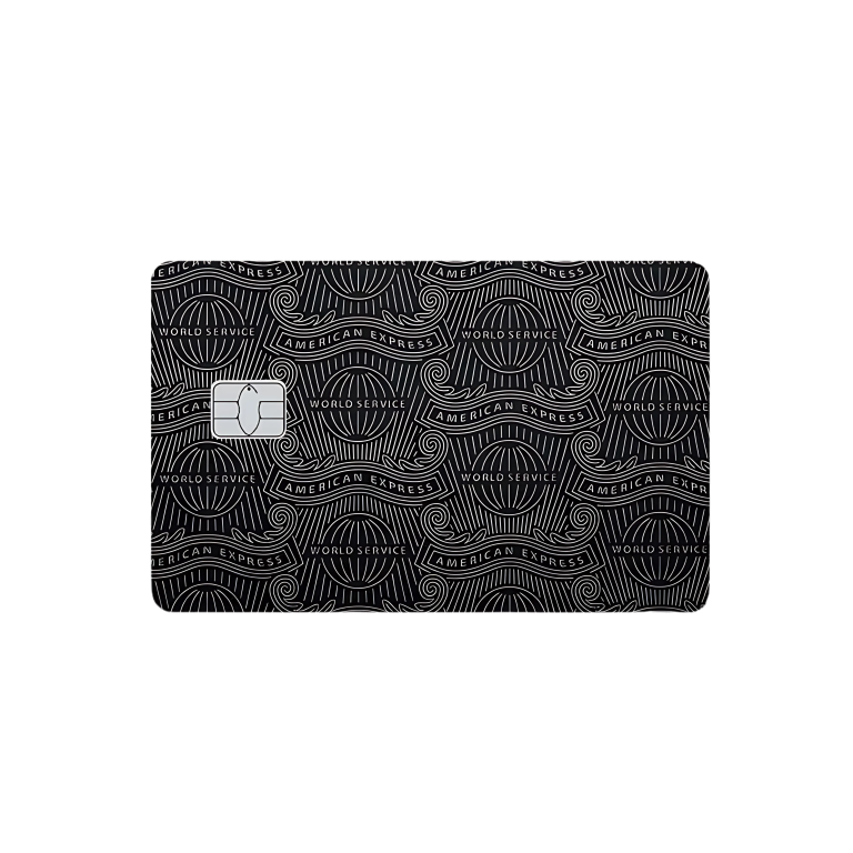 American Express Premium Sliver Black Matte