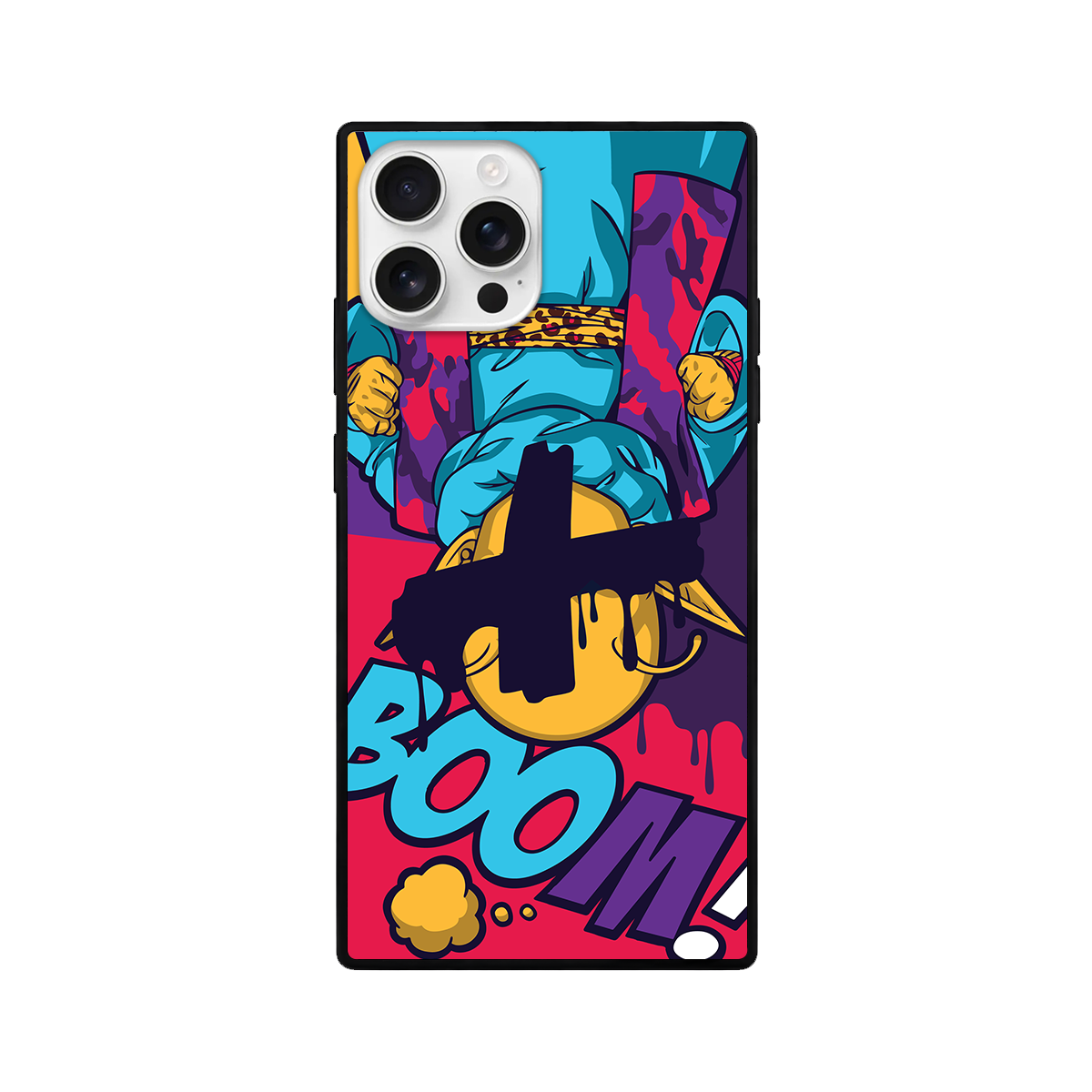 Comic Boom Pop Art Phone Case – Colorful Graphic Edition