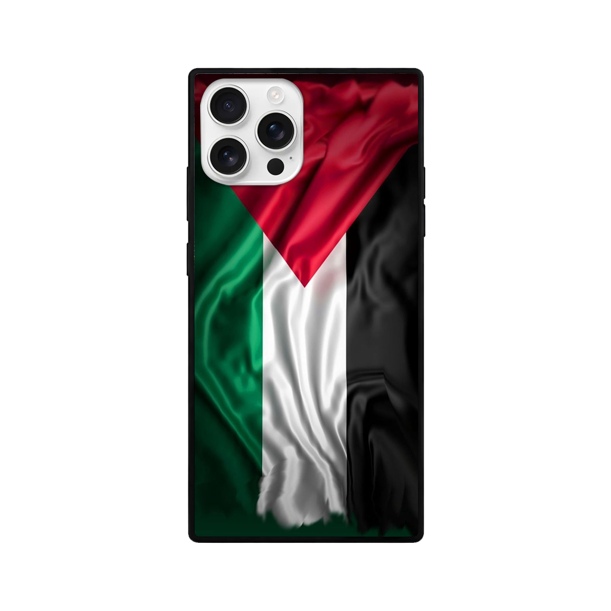 Palestine Flag Phone Case – Premium Satin Flag Design