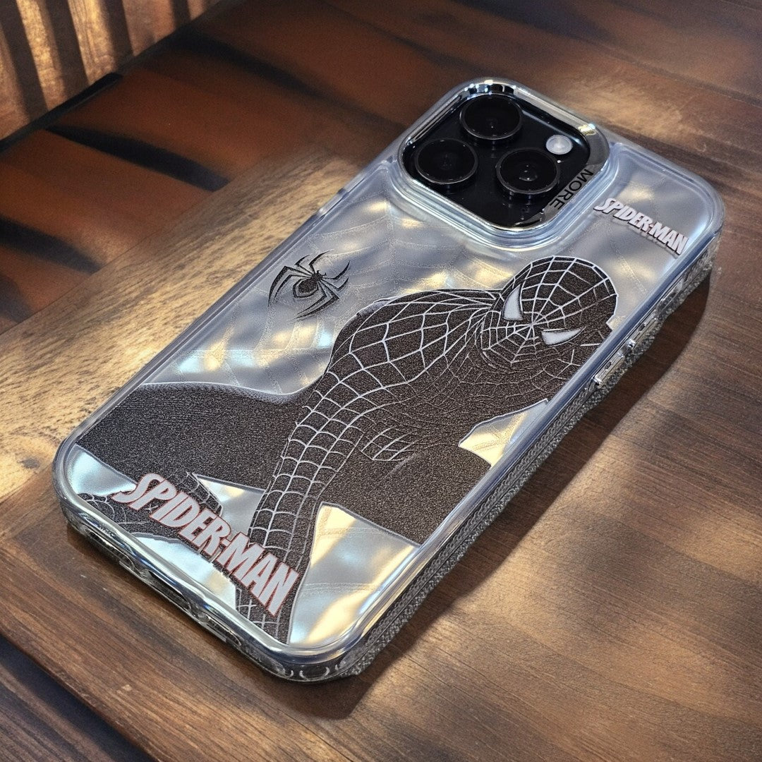 Spiderman Black Shinning Premium Case