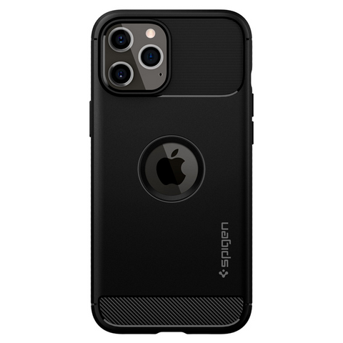 Spigen Rugged Armor Black Case For iPhone