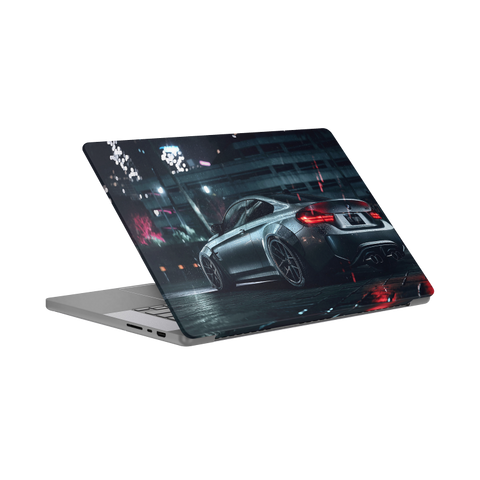 BMW Back View Design Laptop Skin