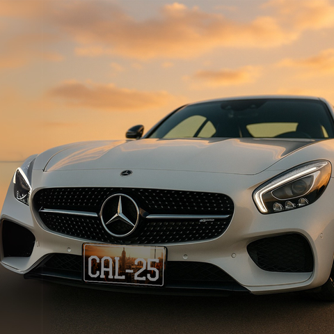 CAL-25 Custom Number Plate