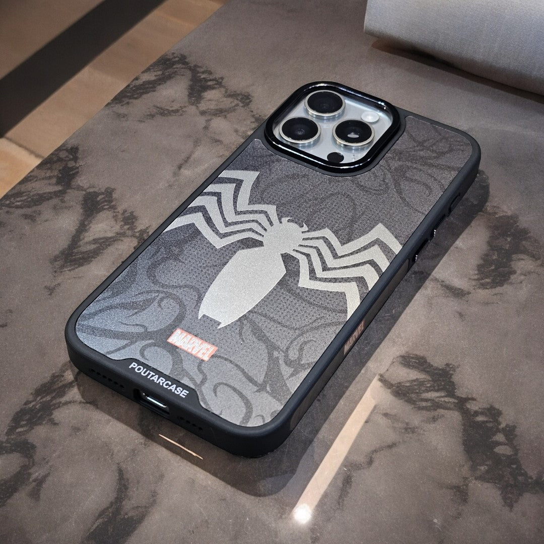 Marvel Spider Black Sides Printed Premium Case