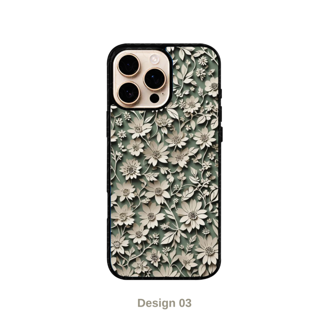 Floral Printed Premium Case for all Models